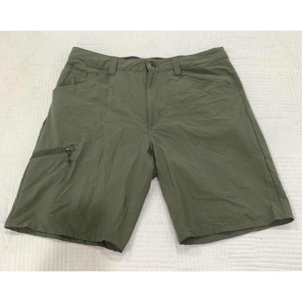 Patagonia Shorts Mens 35 Green Quandary 10” Performance Nylon Hiking Outdoor